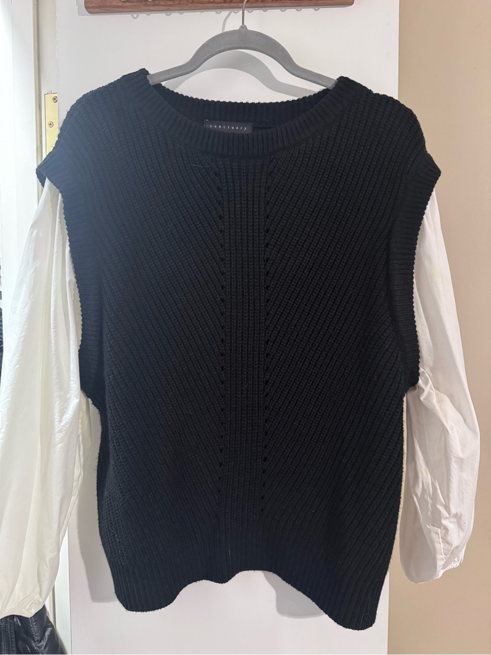 Classic Black Knit Sweater